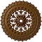 Ekena Millwork Sellek Ceiling Medallion (Fits Canopies up to 1 1/8"), 18 1/2"OD x 7/8"ID x 1 1/2"P, Smokey Topaz CM18SKSTF - alternate 1